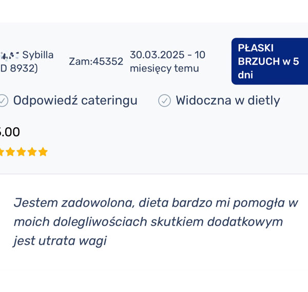dieta plaski brzuch opinia