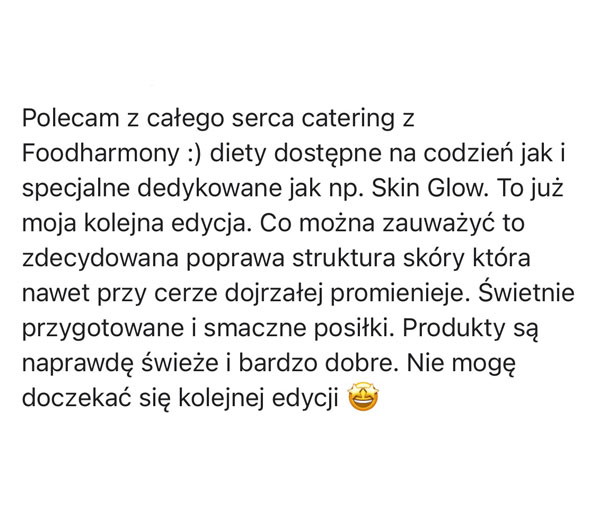skin glow food harmony opinie
