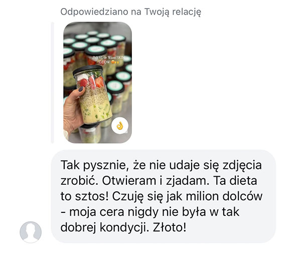 skin glow food harmony opinie