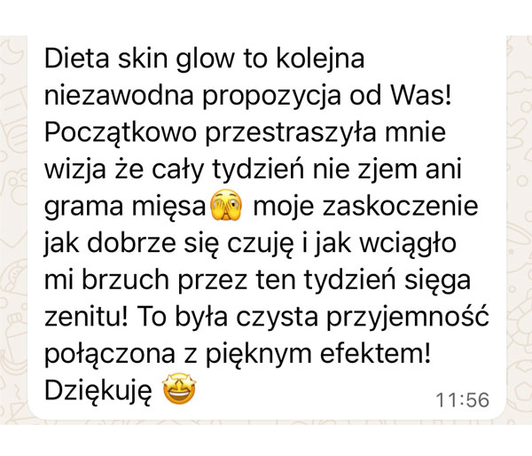 skin glow food harmony opinie