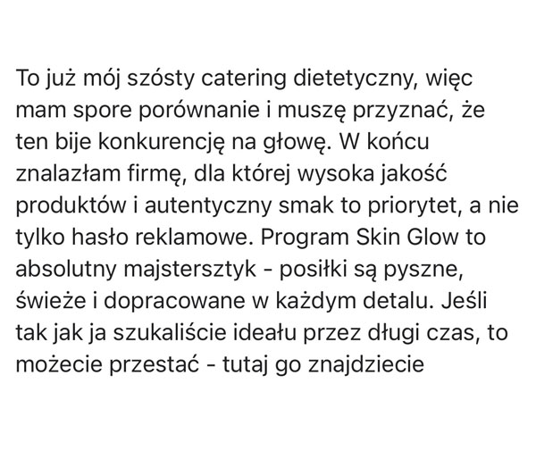 skin glow food harmony opinie